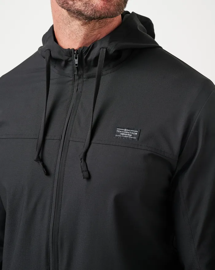 Men Hoodies and Sweatshirts TravisMathew WANDERLUST HOODIE Black