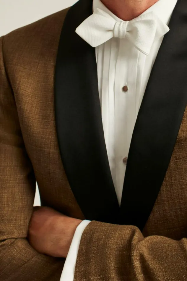 Men Italian Linen Tuxedo Jacket Mill Rust Bonobos Tuxedos