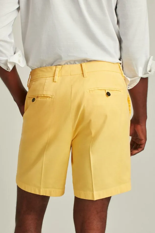 Men Italian Stretch Chino Shorts Lemon Sorbet Bonobos Chino Shorts