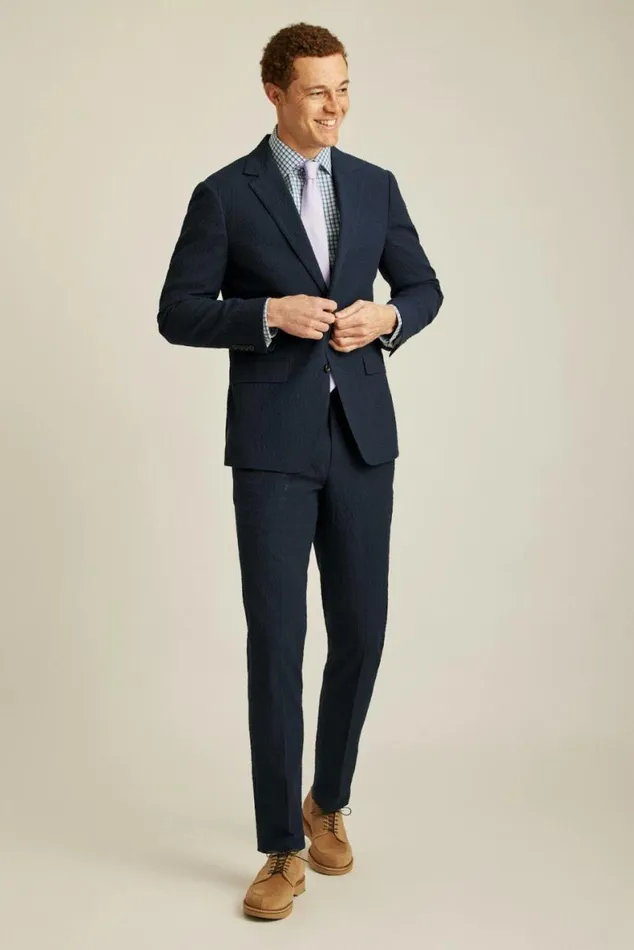Men Italian Stretch Seersucker Suit Navy And Black Seersucker Bonobos Suits Men Italian Stretch Seersucker Suit Navy And Black Seersucker Bonobos Suits