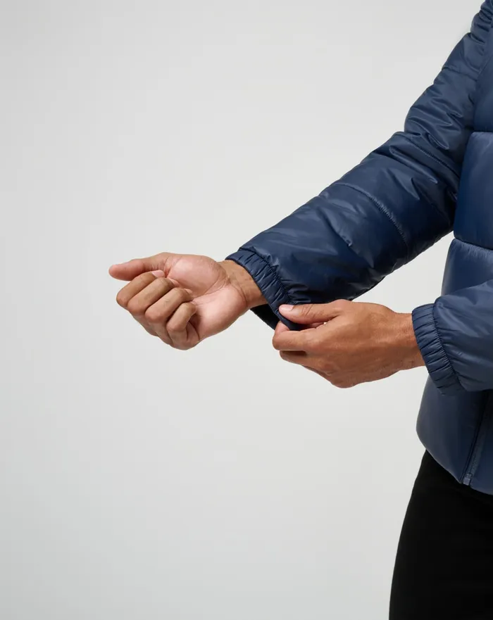 Men Jackets TravisMathew AVES TECH PUFFER JACKET Total Eclipse