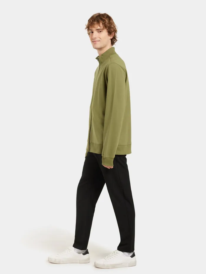 Men Jake FullZip Duffle Green Didriksons Hoodies and Sweatshirts