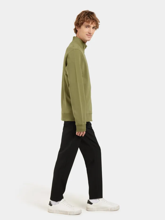 Men Jake FullZip Duffle Green Didriksons Hoodies and Sweatshirts