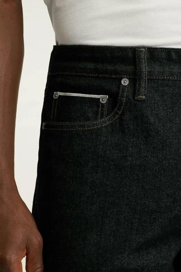 Men Japanese Stretch Selvedge Jeans Rinse Wash Bonobos Jeans