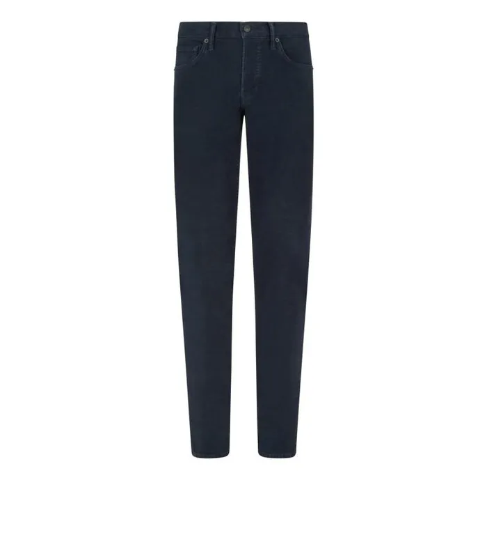 Men Jeans Tom Ford Moleskin Slim Fit Denim