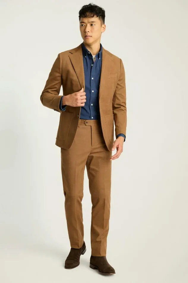 Men Jetsetter Italian Brushed Cotton Blazer British Khaki Bonobos Blazers and Sport Coats Men Jetsetter Italian Brushed Cotton Blazer British Khaki Bonobos Blazers and Sport Coats