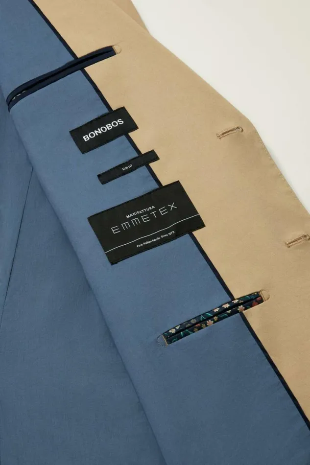 Men Jetsetter Italian Cotton Suit British Khaki Bonobos Suits Men Jetsetter Italian Cotton Suit British Khaki Bonobos Suits
