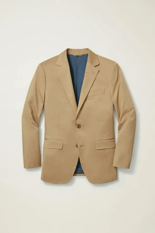 Men Jetsetter Italian Cotton Suit British Khaki Bonobos Suits Men Jetsetter Italian Cotton Suit British Khaki Bonobos Suits