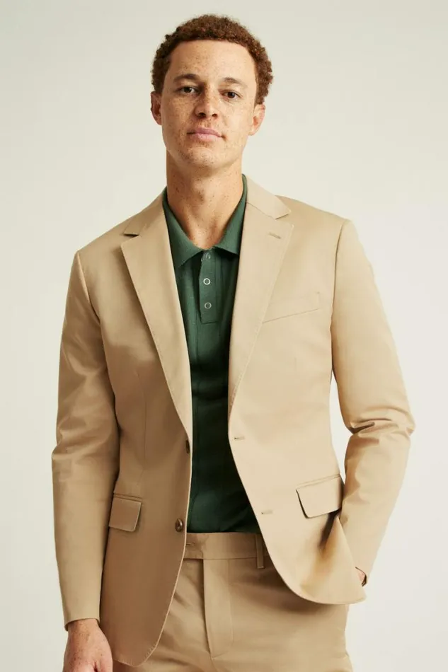 Men Jetsetter Italian Cotton Suit British Khaki Bonobos Suits Men Jetsetter Italian Cotton Suit British Khaki Bonobos Suits