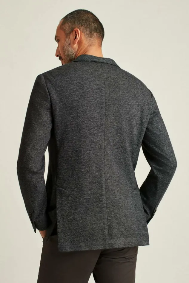 Men Jetsetter Knit Blazer Charcoal Bonobos Blazers and Sport Coats