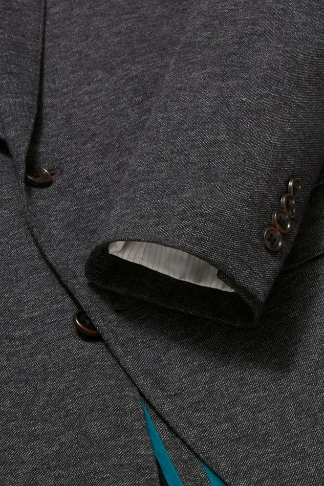 Men Jetsetter Knit Blazer Charcoal Bonobos Blazers and Sport Coats