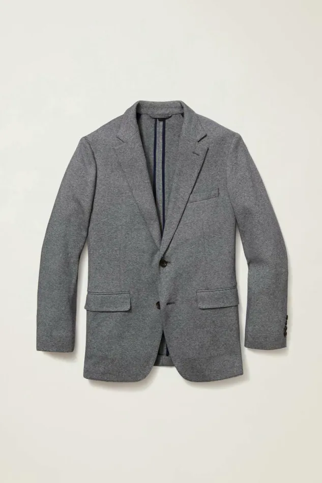Men Jetsetter Knit Blazer Medium Grey Bonobos Blazers and Sport Coats