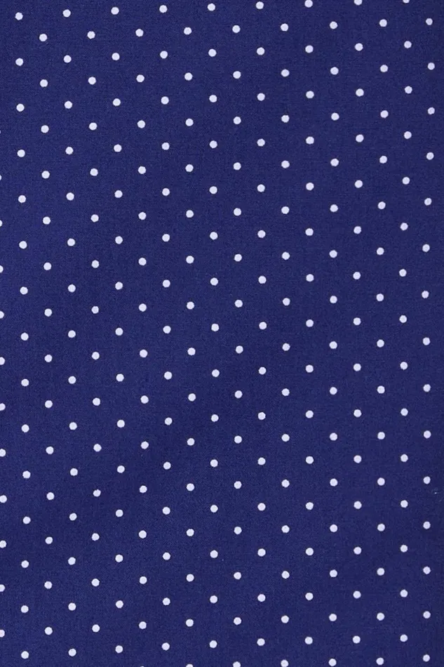 Men Jetsetter Stretch Dress Shirt Navy Purple Dot Bonobos Business Casual Shirts