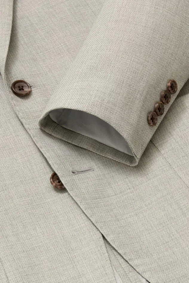 Men Jetsetter Unconstructed Italian Wool Blazer Light Grey Bonobos Blazers and Sport Coats