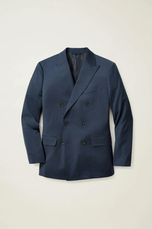 Men Jetsetter Wool Double Breasted Suit Light Navy Bonobos Suits Men Jetsetter Wool Double Breasted Suit Light Navy Bonobos Suits