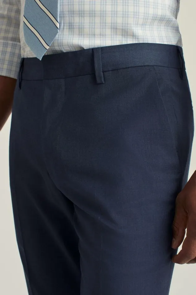 Men Jetsetter Wool Dress Pant Light Navy Bonobos Dress Pants