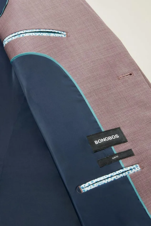 Men Jetsetter Wool Suit Mauve Sharkskin Bonobos Suits Men Jetsetter Wool Suit Mauve Sharkskin Bonobos Suits