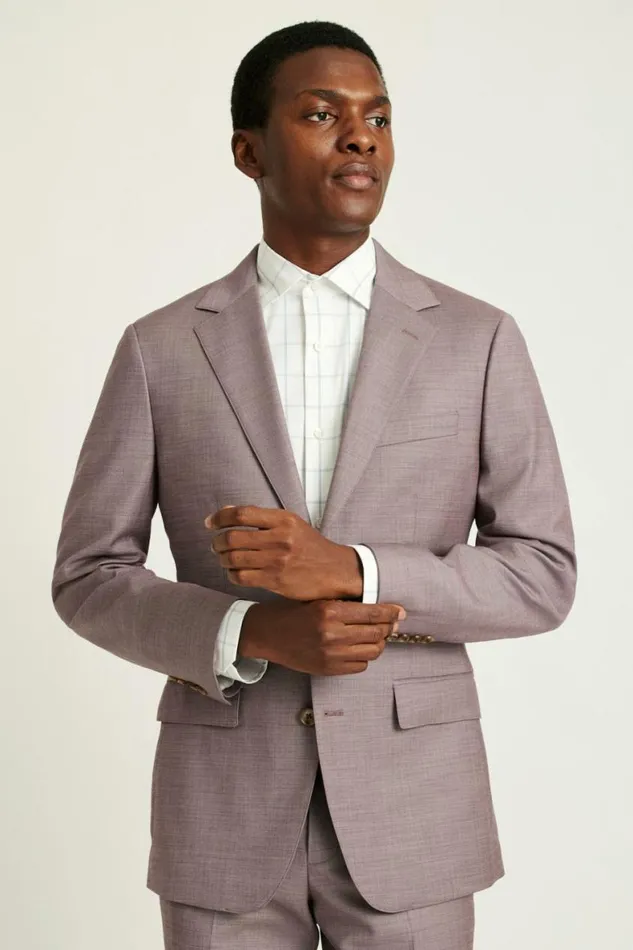 Men Jetsetter Wool Suit Mauve Sharkskin Bonobos Suits Men Jetsetter Wool Suit Mauve Sharkskin Bonobos Suits