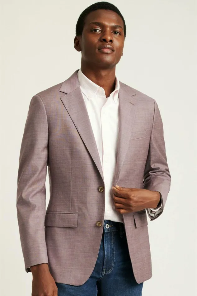 Men Jetsetter Wool Suit Mauve Sharkskin Bonobos Suits Men Jetsetter Wool Suit Mauve Sharkskin Bonobos Suits
