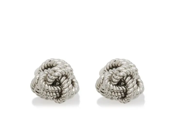 Men Jewelry Tom Ford Knot Cufflinks White Gold