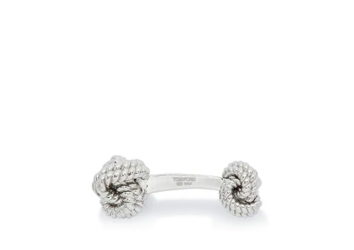 Men Jewelry Tom Ford Knot Cufflinks White Gold Men Jewelry Tom Ford Knot Cufflinks White Gold