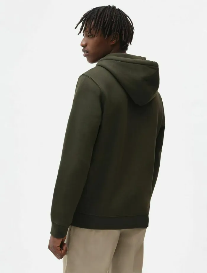 Men Jumpers and Sweatshirts Dickies Oakport Hoodie Olive Green