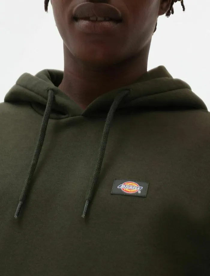 Men Jumpers and Sweatshirts Dickies Oakport Hoodie Olive Green