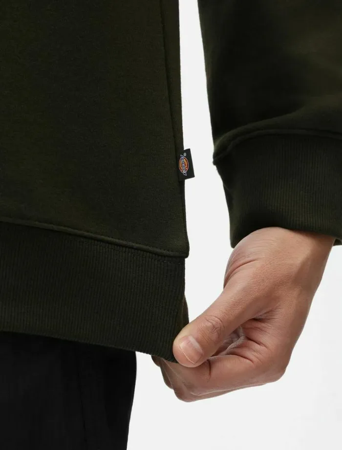 Men Jumpers and Sweatshirts Dickies Oakport Sweatshirt Olive Green