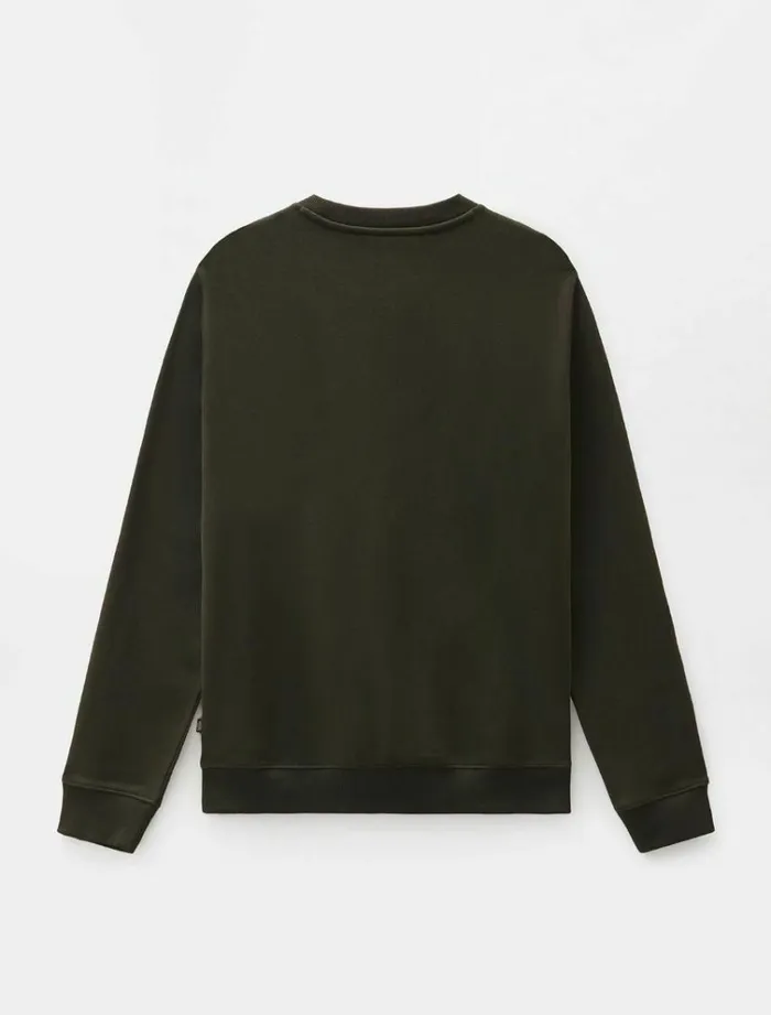 Men Jumpers and Sweatshirts Dickies Oakport Sweatshirt Olive Green