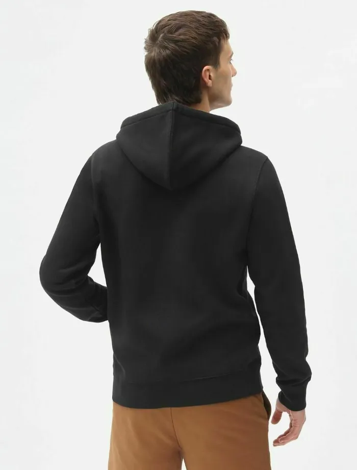 Men Jumpers and Sweatshirts Dickies Oakport Zip Hoodie Black