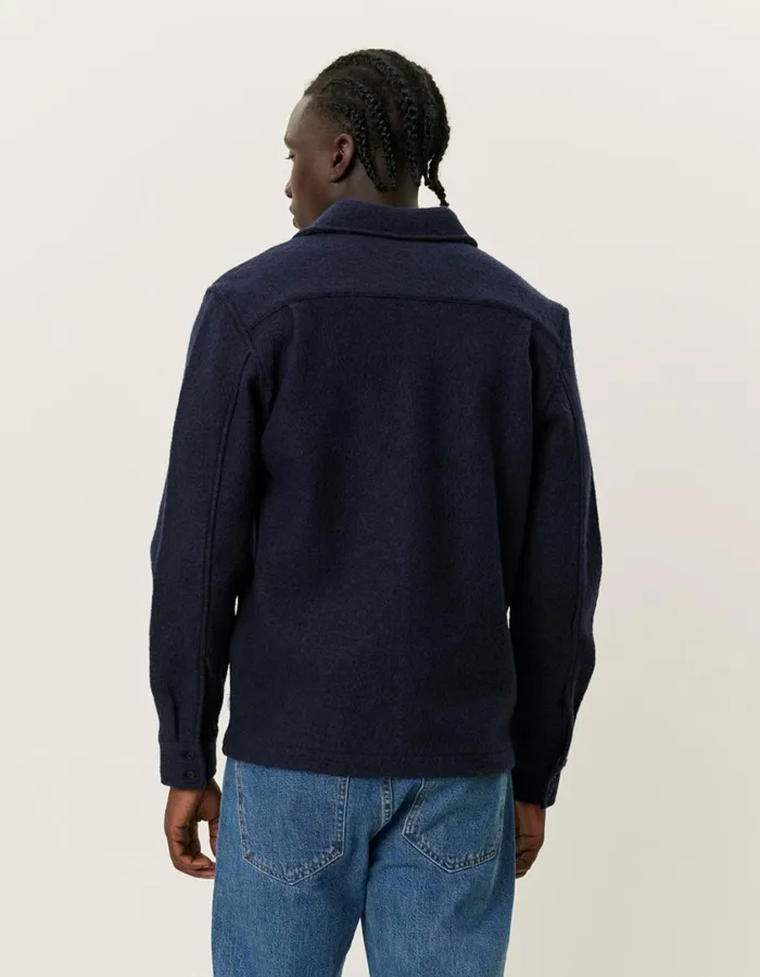 Men Kaleb Overshirt 8211 Dark Navy Les Deux ShirtsOvershirts