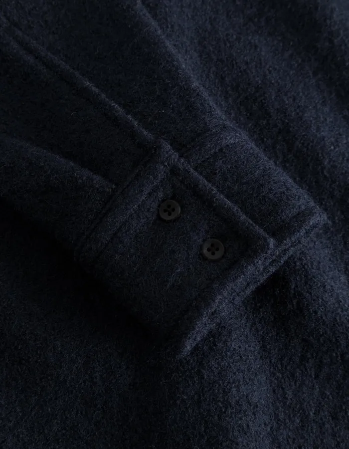 Men Kaleb Overshirt 8211 Dark Navy Les Deux ShirtsOvershirts