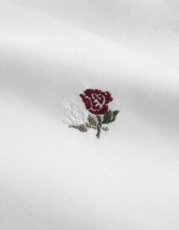 Men Kent Oxford Shirt 8211 WhiteWhite Les Deux ShirtsOvershirts