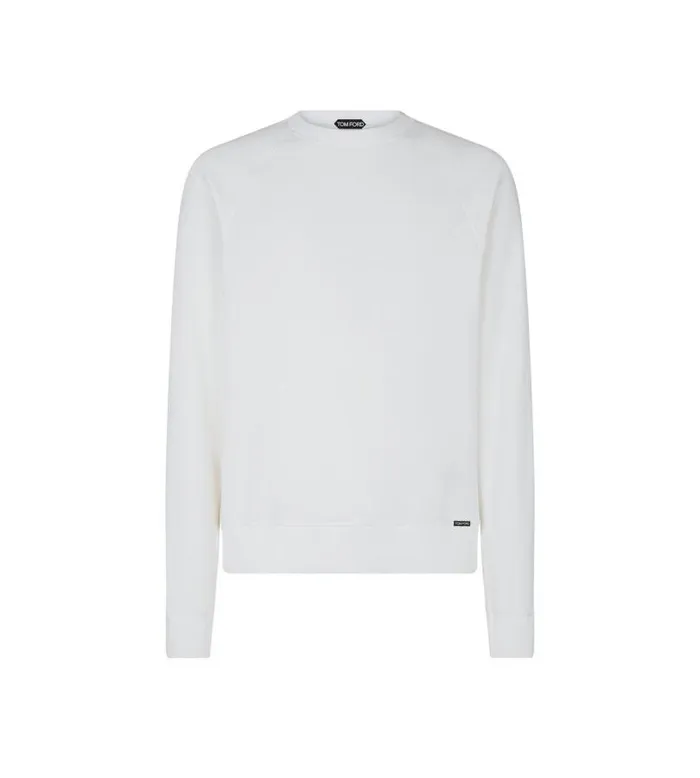 Men Knitwear Tom Ford Garment Dyed Crew Neck