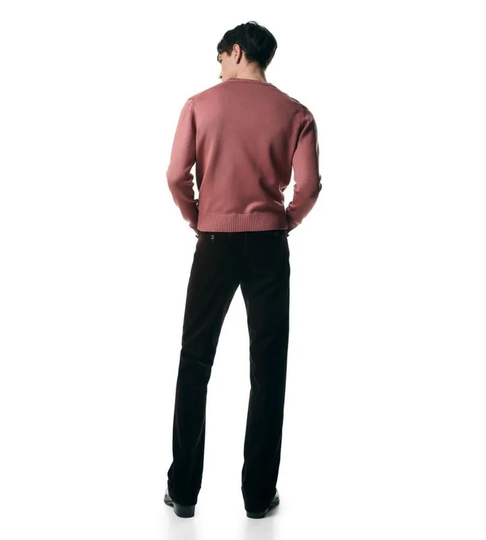 Men Knitwear Tom Ford Viscose Wool Cashmere V Neck Coral Men Knitwear Tom Ford Viscose Wool Cashmere V Neck Coral