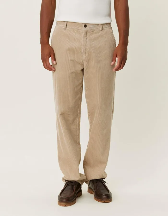Men Kody Heavy Corduroy Pants 8211 Light Desert Sand Les Deux Pants