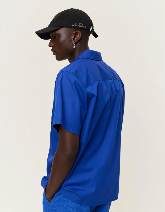 Men Lawson 20 Poplin Shirt 8211 Surf Blue Les Deux ShirtsOvershirts