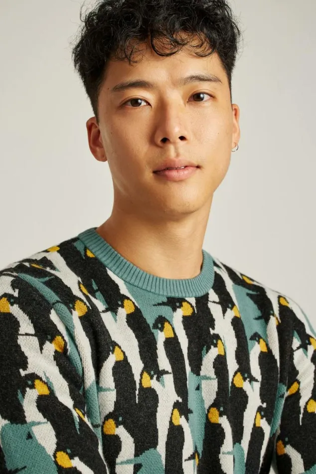 Men Limited Edition Sweater Penguin Party Bonobos Crew and VNeck Sweaters