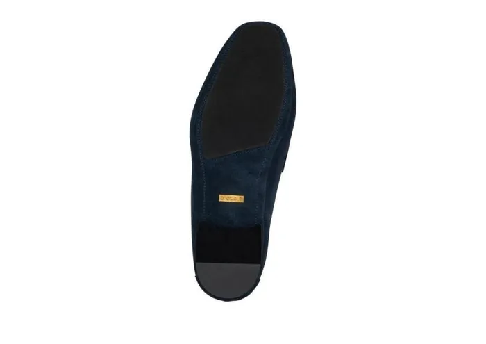 Men Loafers Tom Ford Suede Berwick Loafer Indigo