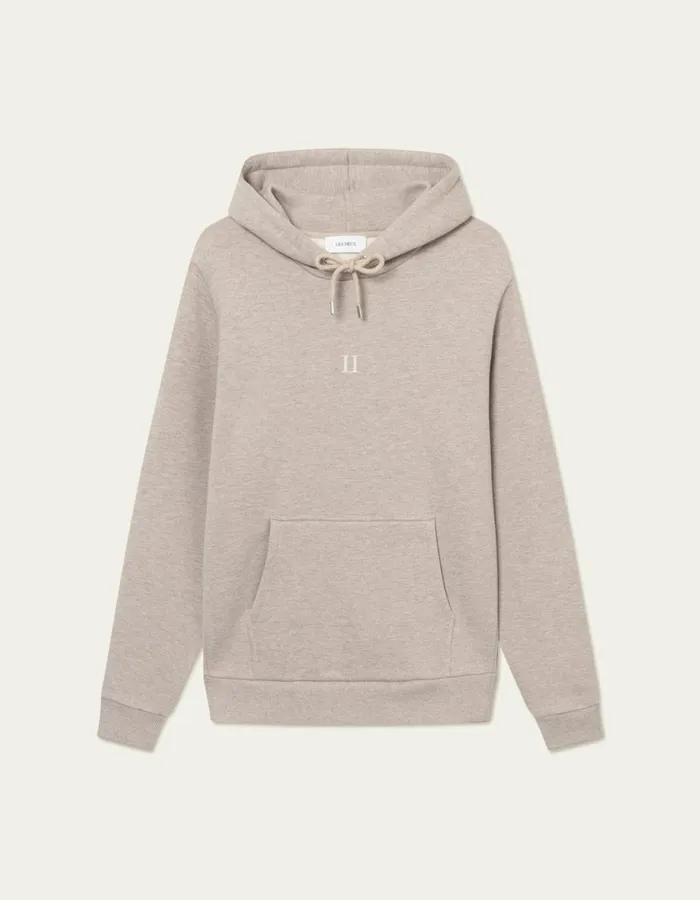 Men Mini Encore Hoodie 20 8211 Dark Sand MelangeIvory Les Deux HoodiesSweatshirts Men Mini Encore Hoodie 20 8211 Dark Sand MelangeIvory Les Deux HoodiesSweatshirts