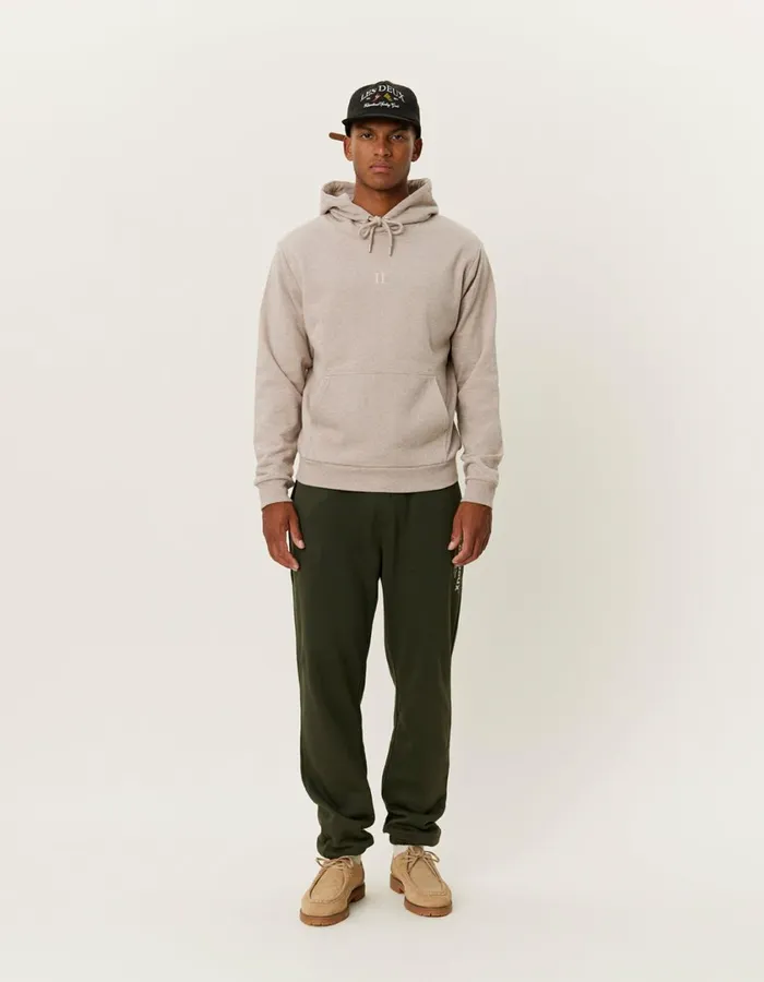 Men Mini Encore Hoodie 20 8211 Dark Sand MelangeIvory Les Deux HoodiesSweatshirts