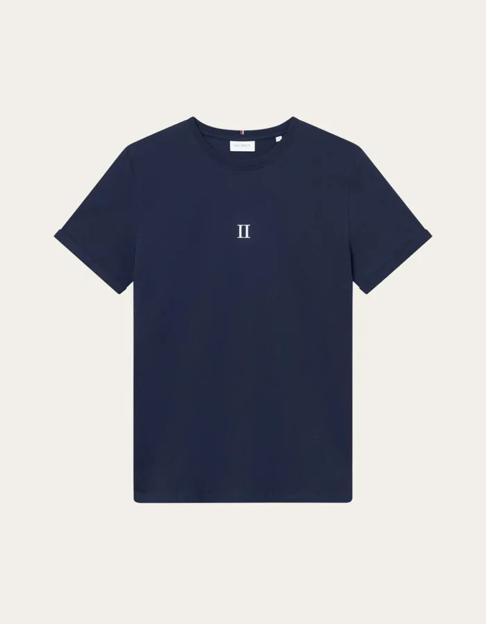 Men Mini Encore TShirt 8211 Dark NavyWhite Les Deux Tshirts