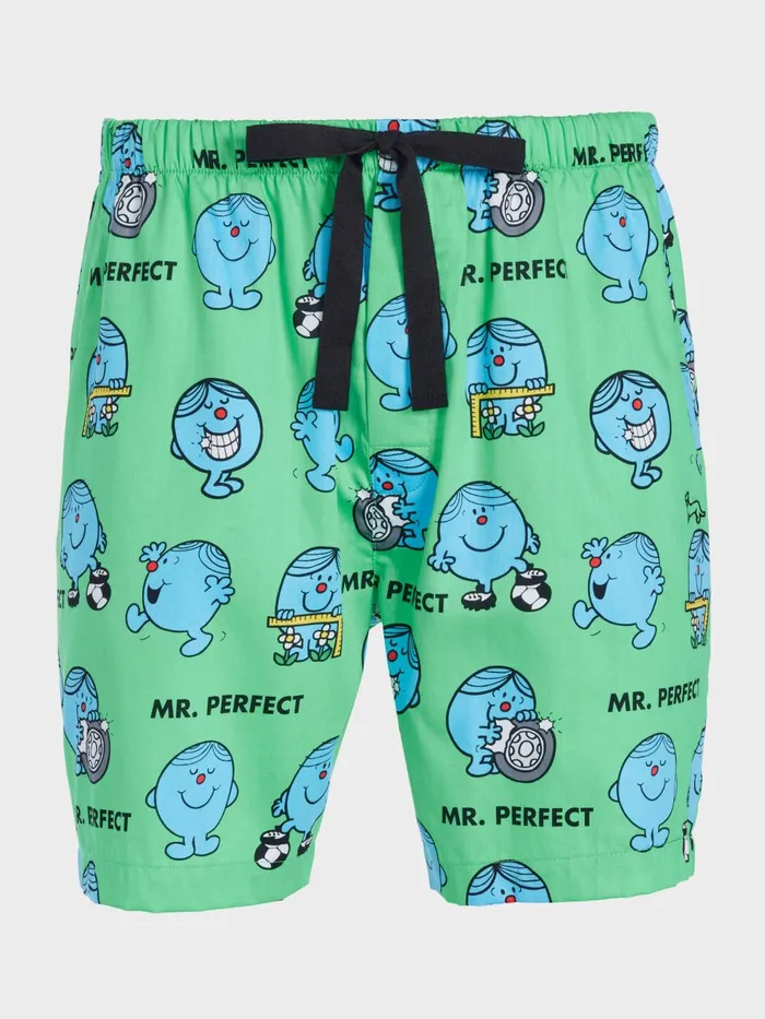 Men Mr Perfect Mid Short Multi Peter Alexander Shorts