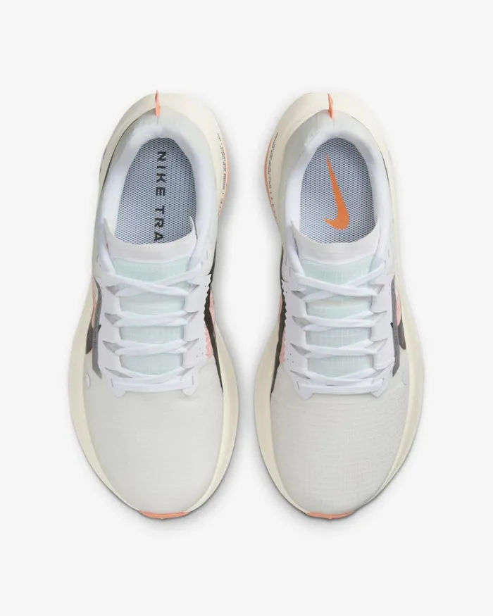Men Nike All Shoes Ultrafly Whitetotal Orangepale Ivoryblack