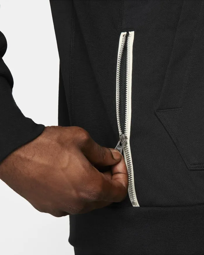 Men Nike Hoodies And Sweatshirts DriFIT Standard Issue Blacklime Blast