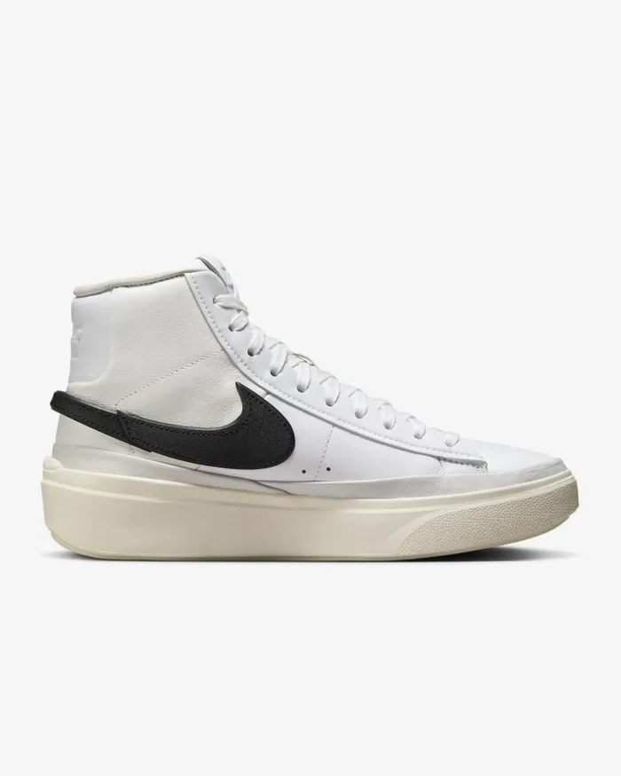 Men Nike Lifestyle Blazer Phantom Mid Whitesummit Whitephantomblack