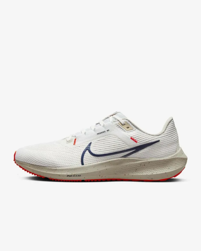 Men Nike Running Pegasus 40 Whitelight Orewood Brownphantomobsidian