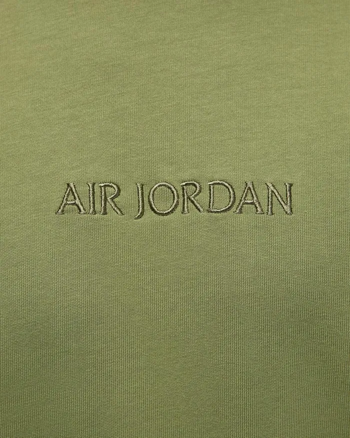 Men Nike Tops And TShirts Jordan Wordmark Sky J Light Olive