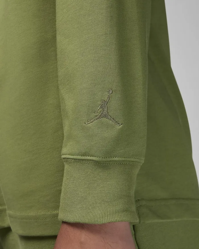 Men Nike Tops And TShirts Jordan Wordmark Sky J Light Olive