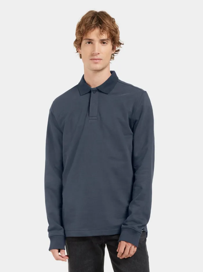 Men Noel Sweater Navy Didriksons Hoodies and Sweatshirts